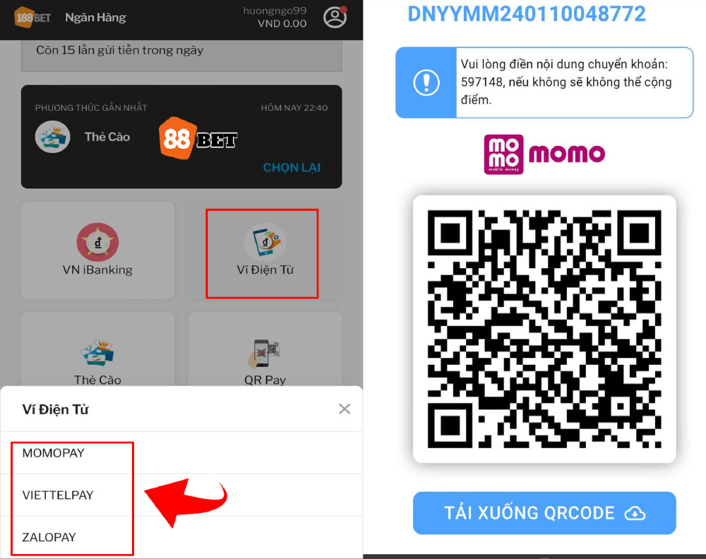 Ví điện tử nạp tiền TAPTAP tiện lợi mà an toàn